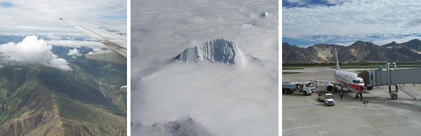 Get to Tibet by Air