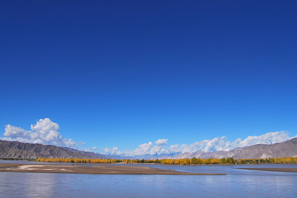 Lhasa River Lhasa Liver