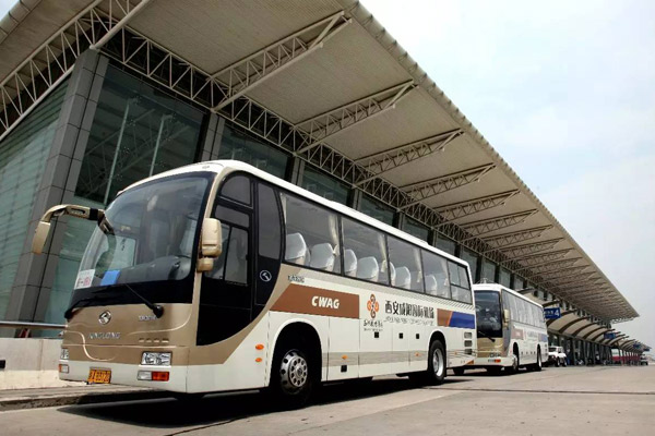 Shuttle bus on Xianyang International Airport Shuttle bus on Xianyang International Airport
