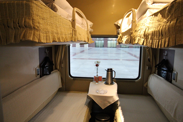 Lhasa Express Train Soft Sleeping Cabin