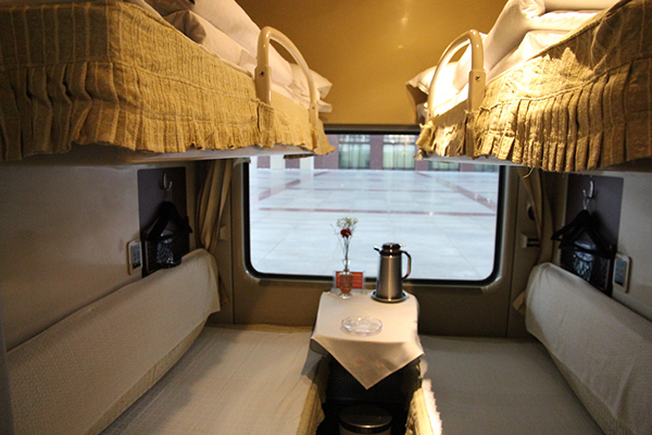 Lhasa Express Train Soft Sleeping Cabin Lhasa Express Train Soft Sleeping Cabin