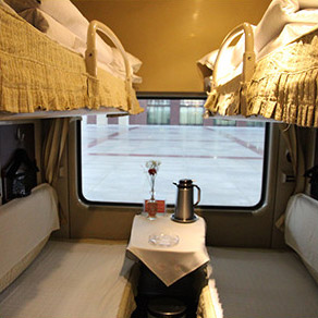 Tibet Train Soft Sleeper Cabin