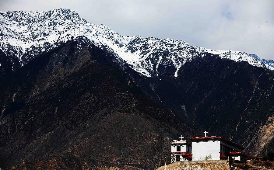 The Only Catholic Church in use in SW China's Tibet