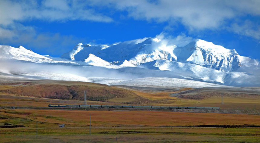 Xining Tibet Train Scenery