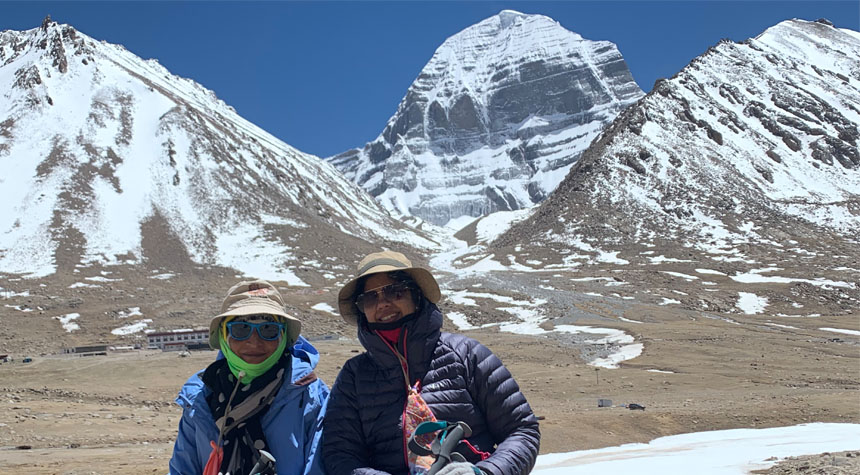 Visiting Kailash in Autumn