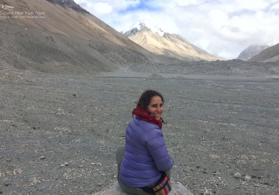 Traveler photo: Waiting for the sunrise at Everest Base Camp(5,200m). (August 2020)