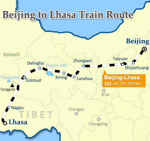 Beijing Tibet Train Tour Beijing Lhasa Train Tour
