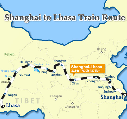 Shanghai Tibet Train Tour Shanghai Lhasa Train Tour