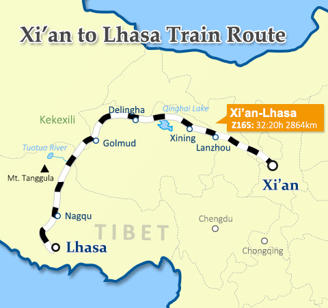 Xian Tibet Train Tour Xian Lhasa Train Tour