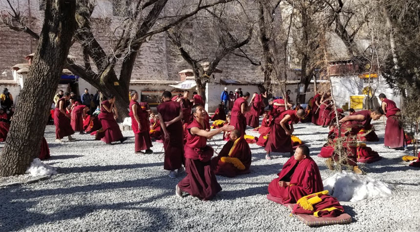 Sera Monastery Monks Debating