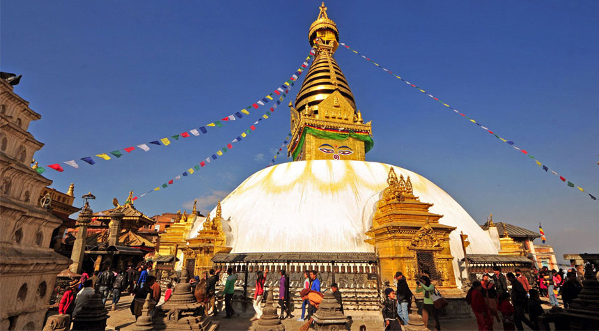 Visit Nepal Swayambhunath Temple
