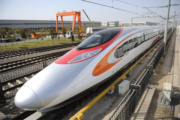 High Speed Train from Hong Kong to Mainland China