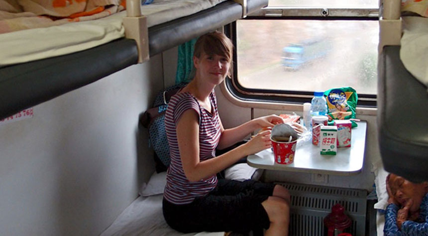 Instand Food on Tibet Trains