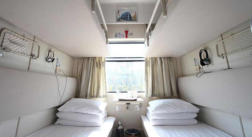 Soft Sleeper Cabin on Tibet Train