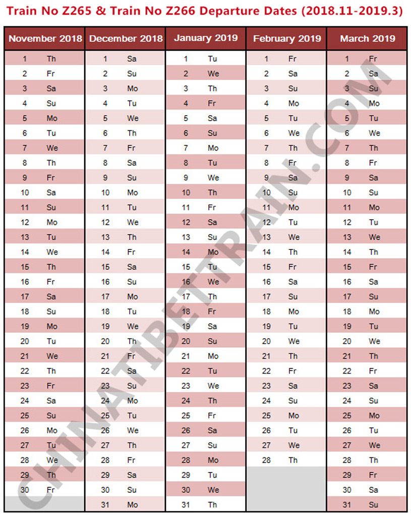 Xian Lhasa Train Departure Dates Xian Lhasa Train Departure Dates
