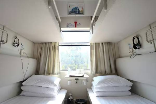 Soft Sleeper on Tibet Train