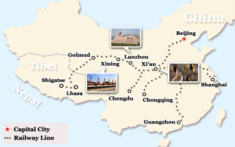 Can I Break My Train Journey to Lhasa at Some Sites