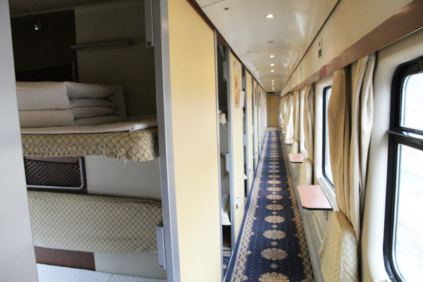 Hard Sleeper Cabin of Tibet Train