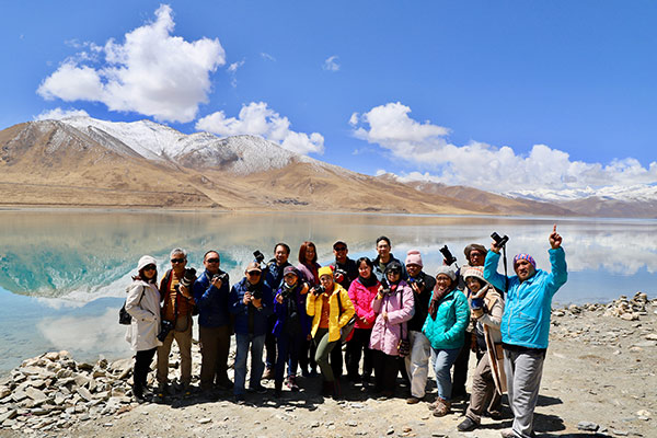 Yamdrok-tso Lake Altitude