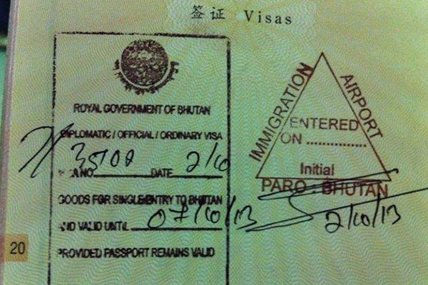 Bhutan Visa