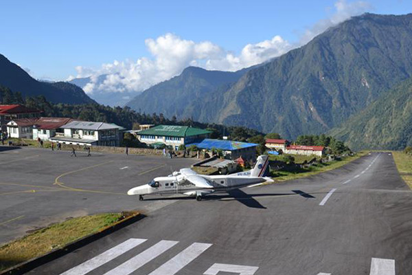 Flight from Kathmandu to Lukla