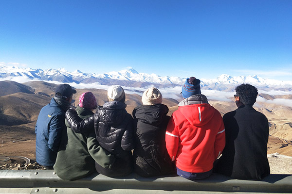 Panorama View of Himalaya at Gawula Pass