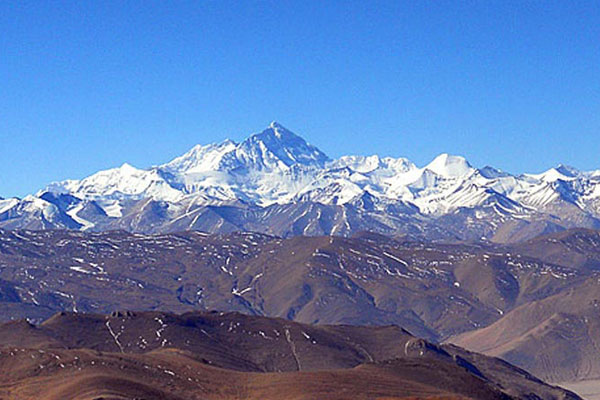 Mount Everest Panorama View