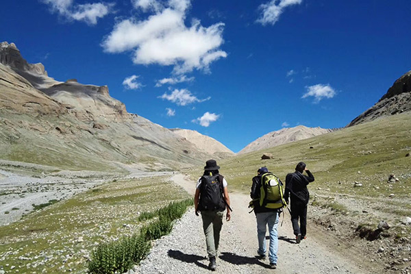 Beautiful scenery at Mount Kailash