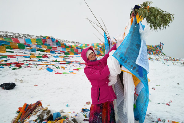 Mount Kailash in Winter