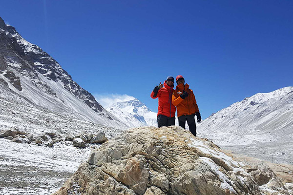 Summit View of Everest Base Camp