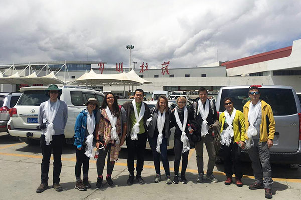    Arrival in Lhasa  