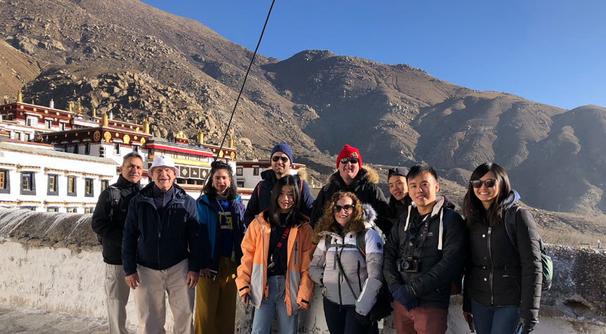Visit Tibet in winter