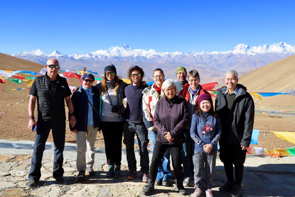 View Himalayan range at Gawula Pass View Himalayan range at Gawula Pass