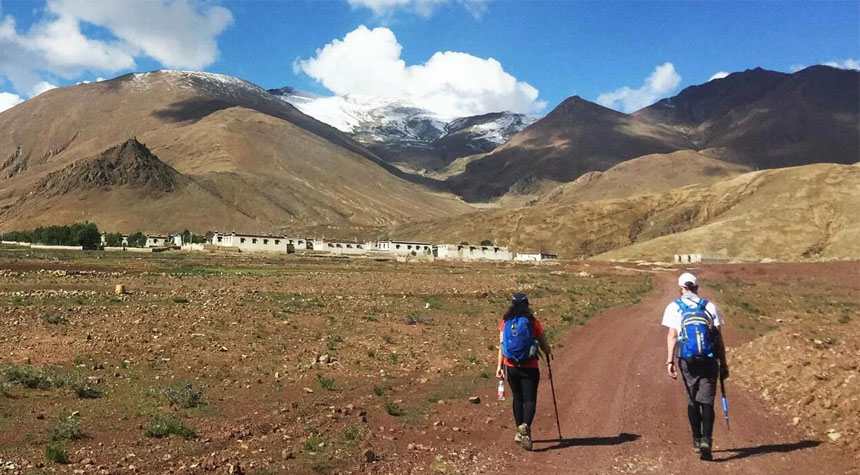 Shalu to Nartang trek
