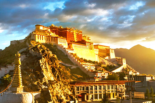 Lhasa in winter