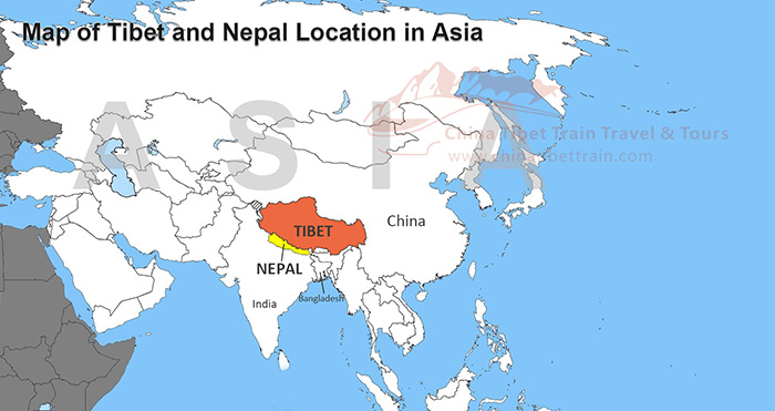 World Map Showing Nepal - United States Map